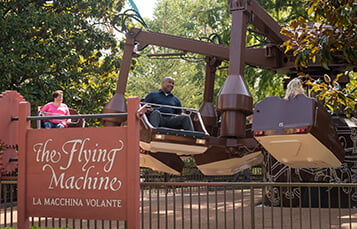 The Flying Machine at Busch Gardens Williamsburg