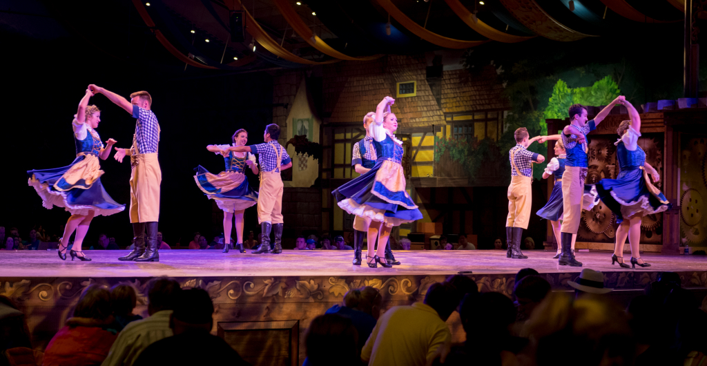 OktoberZest German music and dances  show at Busch Gardens Williamsburg