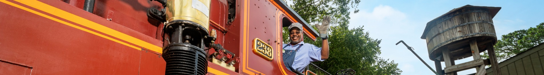 Busch Gardens Railroad Conductor