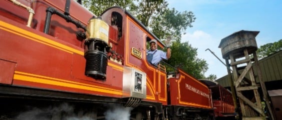 Busch Gardens Railroad Conductor