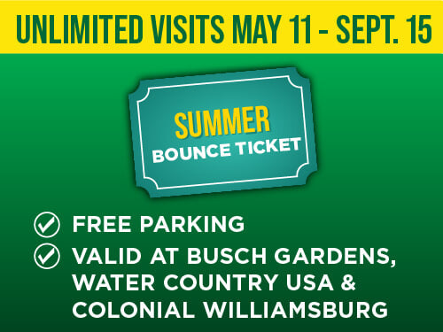 Busch Gardens Williamsburg Summer Bounce