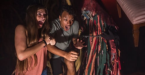 Busch Gardens Williamsburg Howl-O-Scream Haunted House Quick Queue