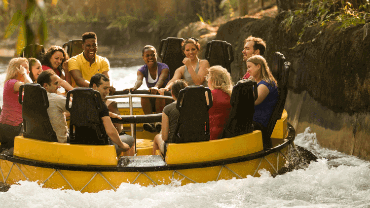 Ride Congo River Rapids at Busch Gardens Tampa Bay
