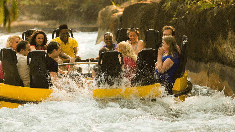 Ride Congo River Rapids at Busch Gardens Tampa Bay